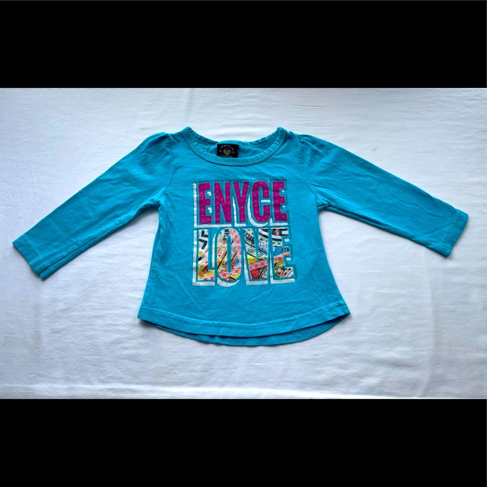 19 New York 96 ENYCE long sleeve shirt for baby girl size 18 months